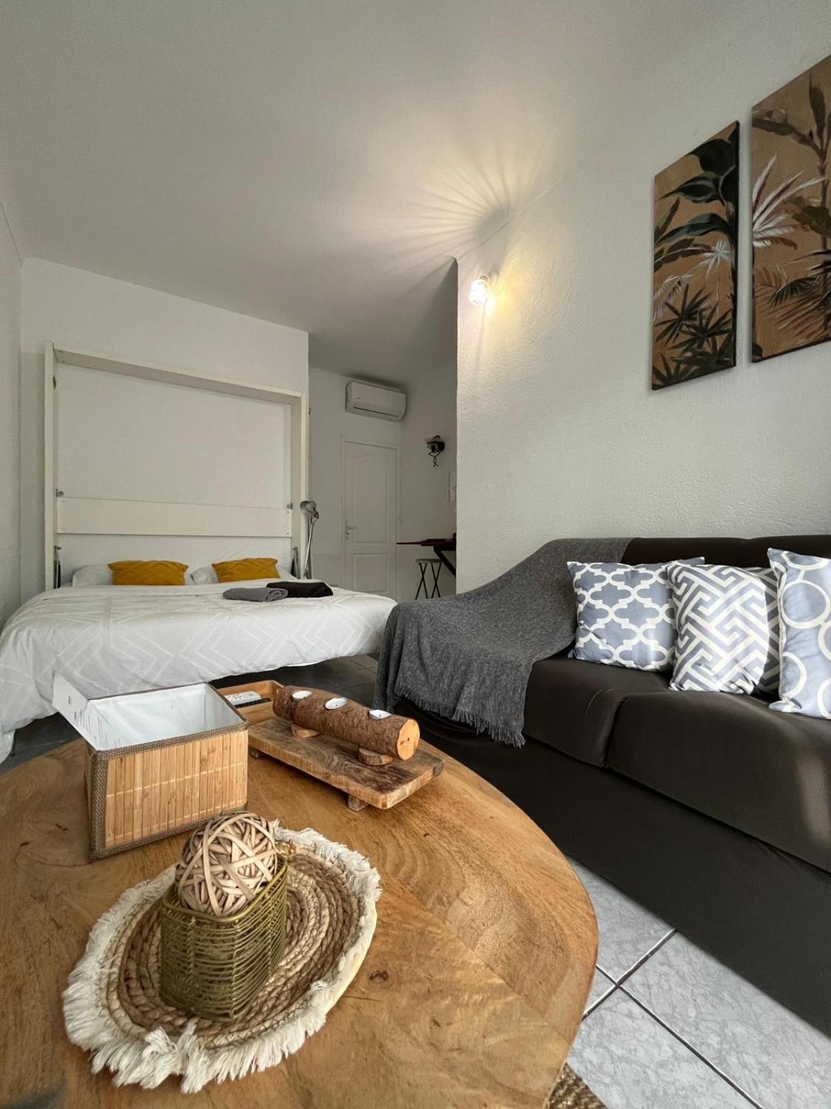 Appartement 20 Mts Plage, Pl Mediterranee, Vue Mer Parking Canet-en-Roussillon Exterior foto