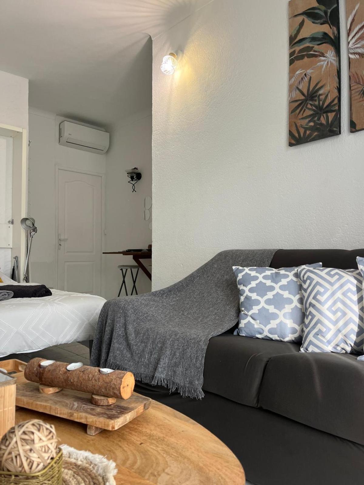 Appartement 20 Mts Plage, Pl Mediterranee, Vue Mer Parking Canet-en-Roussillon Exterior foto